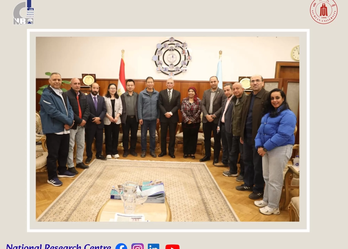 وفد من الأكاديمية الصينية للعلوم الزراعية يزور القومى للبحوث 19 - جريدة المساء