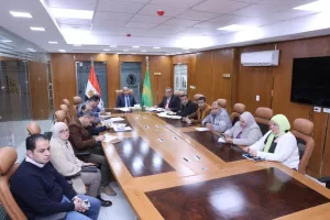 محافظ المنيا يستعرض إنجازات التصالحات واسترداد أراضي الدولة 25 - جريدة المساء