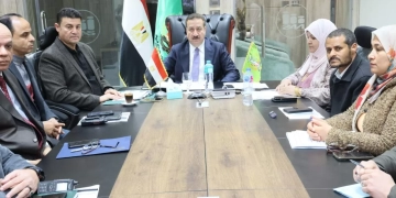 عبر "فيديو كونفرانس".. محافظ المنوفية يتابع مع وزيرة التنمية المحلية ملف تقنين أراضي أملاك الدولة 1 - جريدة المساء