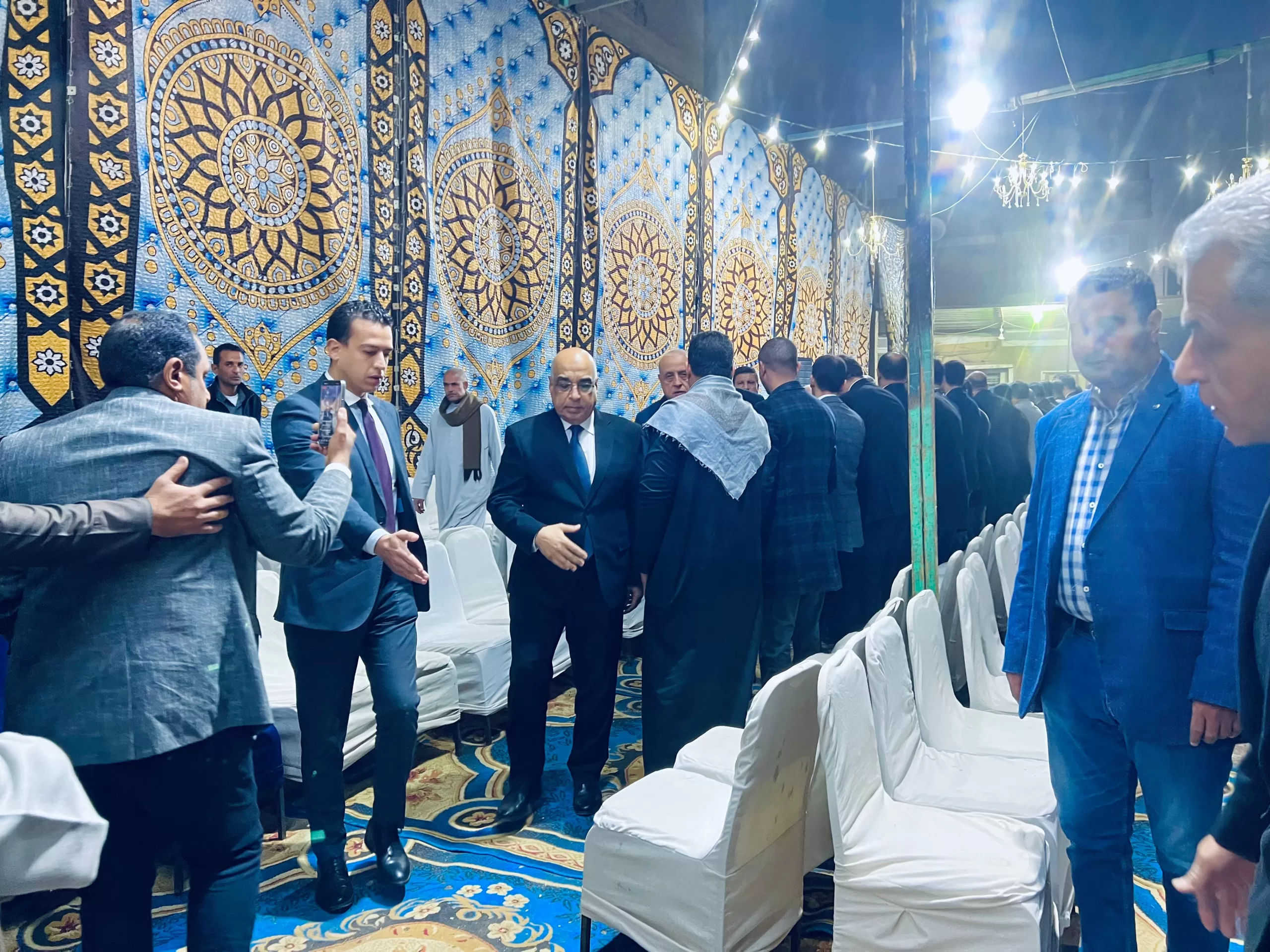 وزير العدل ومحافظا قنا والأقصر يقدمون واجب العزاء في شهيدة الواجب المستشارة سهام صبري الأنصاري بنقادة 49 - جريدة المساء