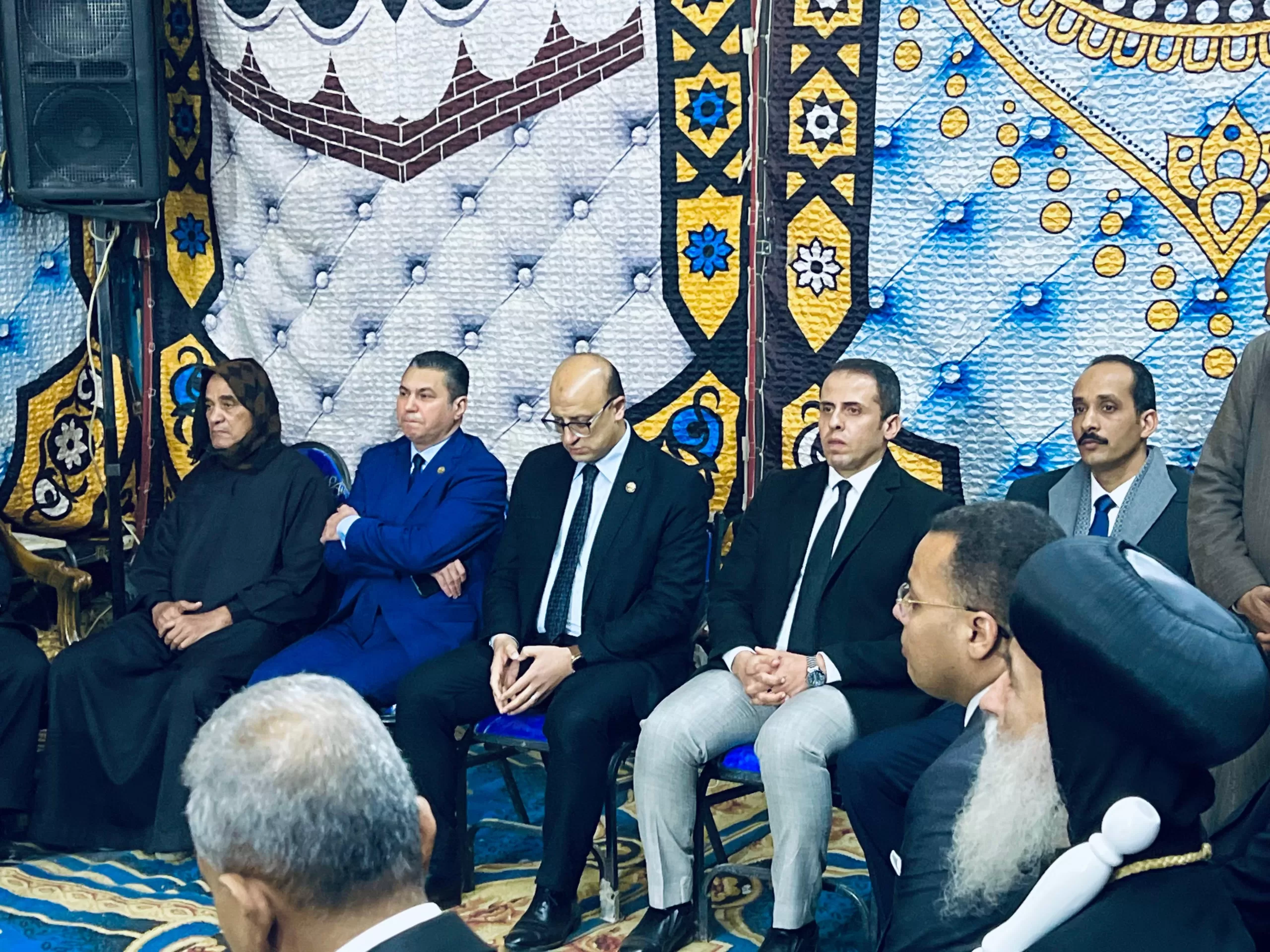 وزير العدل ومحافظا قنا والأقصر يقدمون واجب العزاء في شهيدة الواجب المستشارة سهام صبري الأنصاري بنقادة 27 - جريدة المساء