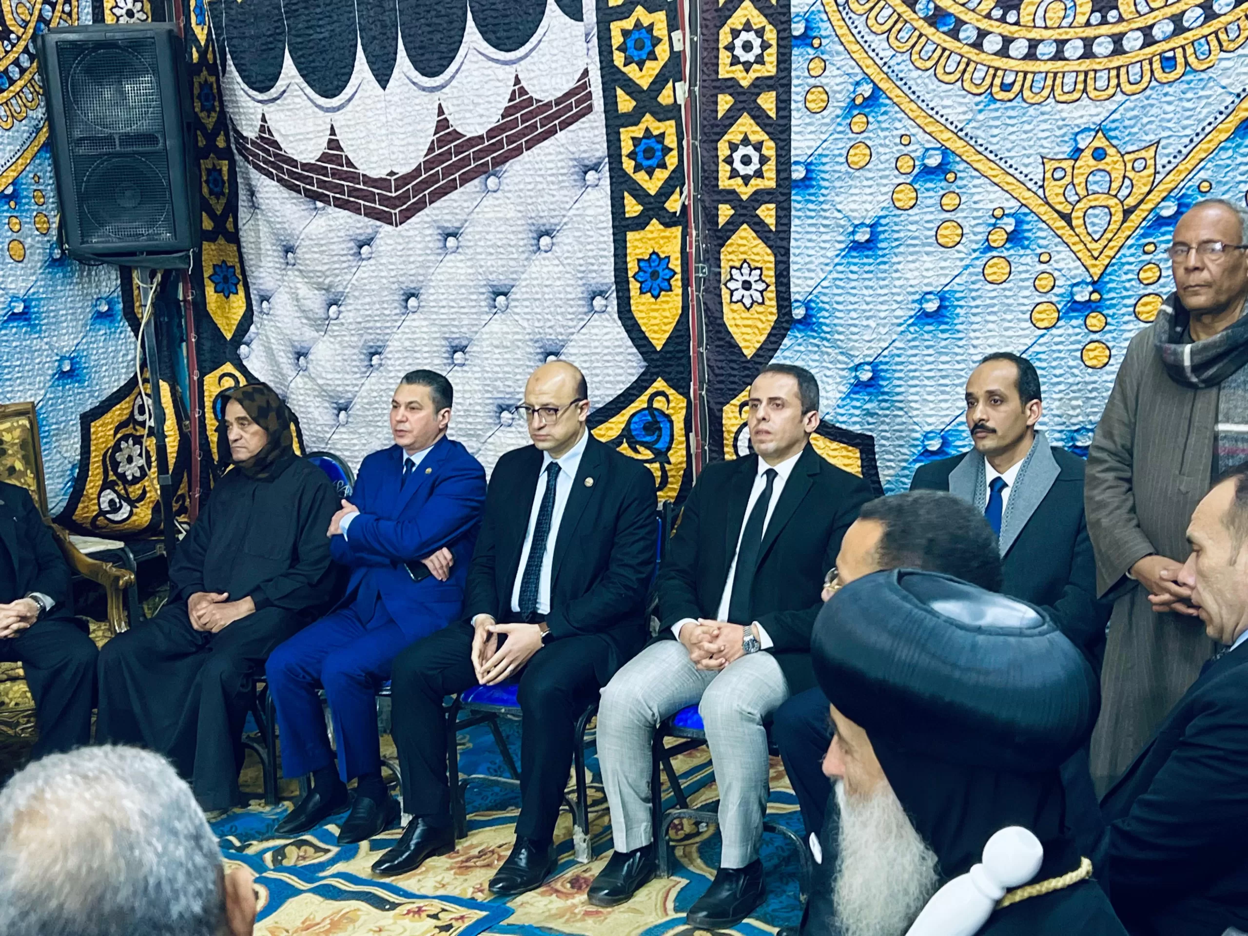 وزير العدل ومحافظا قنا والأقصر يقدمون واجب العزاء في شهيدة الواجب المستشارة سهام صبري الأنصاري بنقادة 23 - جريدة المساء