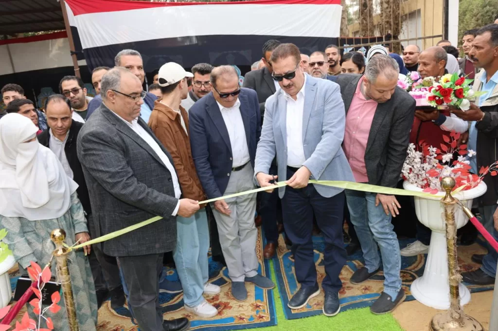 محافظ المنوفية يتفقد موقع إنشاء جناح ثانوي تجريبي بمدرسة زاوية بمم و يفتتح وحدة علاج طبيعي 24 - جريدة المساء