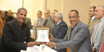 نقابة العاملين بهيئة قناة السويس تكرم المحالين إلى التقاعد 1 - جريدة المساء