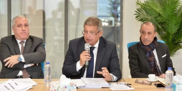 خالد عبد العزيز يرأس الاجتماع الختامي للجنة الرئيسية لتطوير الإعلام 1 - جريدة المساء