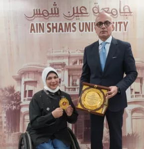 رئيس جامعة عين شمس يكرّم بطلي العالم في الكاراتية 24 - جريدة المساء رئيس جامعة عين شمس يكرّم بطلي العالم في الكاراتية 23 - جريدة المساء