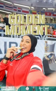 اصحاب الميداليات ببطولة العالم للكاراتيه يهدون الإنجاز للشعب المصري 3 - جريدة المساء