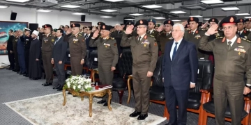 وزير الدفاع يشهد مناقشة البحث الرئيسى للأكاديمية العسكرية للدراسات العليا والإستراتيجية 1 - جريدة المساء