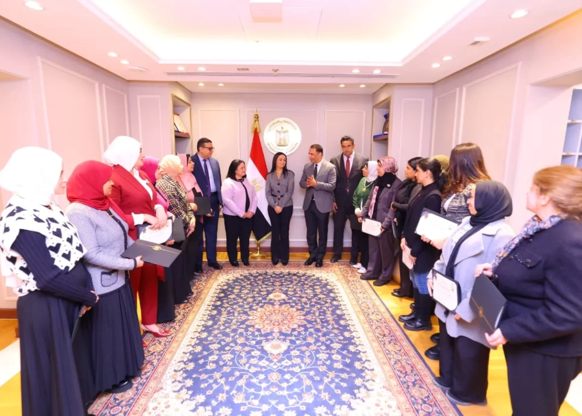 وزيرة التضامن تكرم فريق الإعلام بالوزارة 20 - جريدة المساء وزيرة التضامن تكرم فريق الإعلام بالوزارة 19 - جريدة المساء