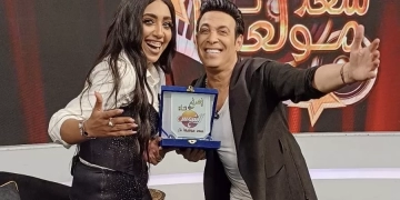 سعد الصغير يستضيف المطربة أنغام البحيري في سعد مولعها نار 2 - جريدة المساء سعد الصغير يستضيف المطربة أنغام البحيري في سعد مولعها نار 1 - جريدة المساء