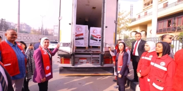 إطلاق قافلة الإغاثة الإنسانية للسودان