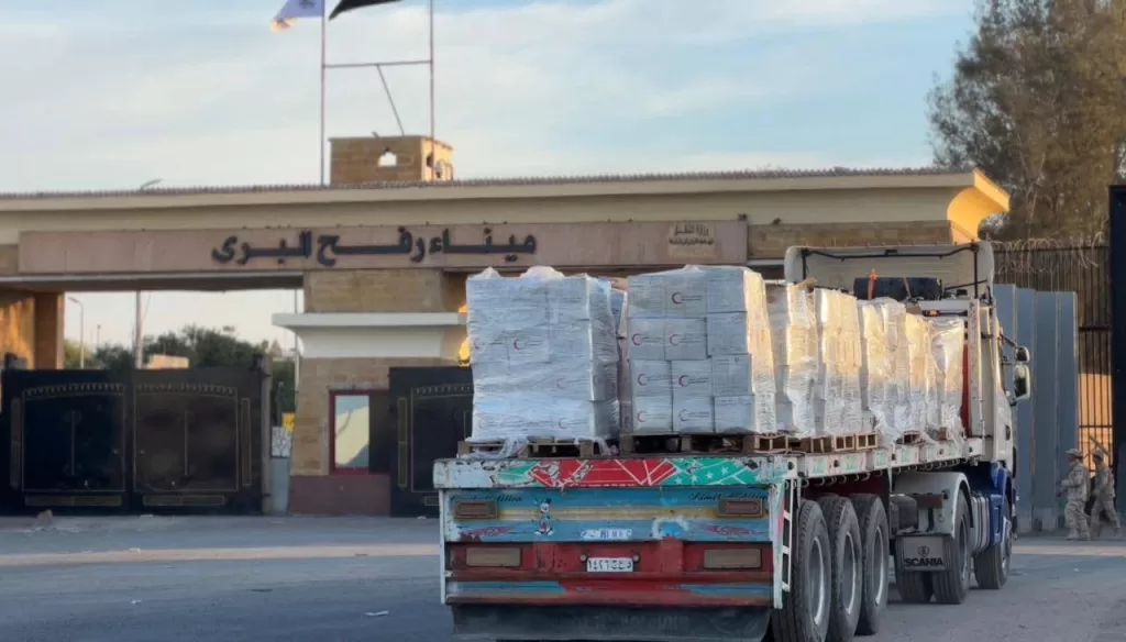 القافلة الـ 95 تكسر برد الشتاء فى غزة بـ 11 ألف خيمة وآلاف الأطنان من المساعدات 22 - جريدة المساء القافلة الـ 95 تكسر برد الشتاء فى غزة بـ 11 ألف خيمة وآلاف الأطنان من المساعدات 21 - جريدة المساء