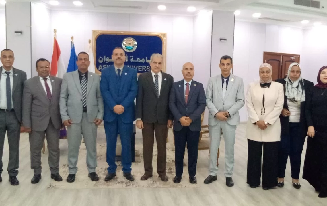 جامعة أسوان تستقبل قيادات التدريب بالمجلس الأعلى للجامعات 19 - جريدة المساء