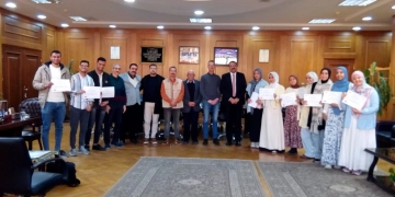 رئيس جامعة كفر الشيخ يشهد توقيع بروتوكول "تطوير صناعة الألبان والصناعات الغذائية" 2 - جريدة المساء رئيس جامعة كفر الشيخ يشهد توقيع بروتوكول "تطوير صناعة الألبان والصناعات الغذائية" 1 - جريدة المساء