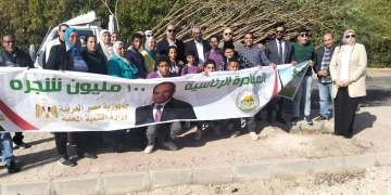 انطلاق زراعة الأشجار بالغردقة وسفاجا ضمن المبادرة الرئاسية «100 مليون شجرة» باستخدام المياه الرمادية 1 - جريدة المساء