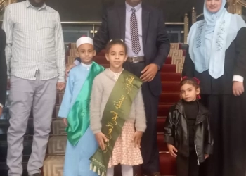 الطفلان محمد محمود وحنين أحمد يحصدان المركز الثاني بــ«الأزهري الصغير» 21 - جريدة المساء