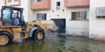 تنفيذ أعمال ردم برك المياه و التعليه أمام 12 عمارة في دراو 1 - جريدة المساء