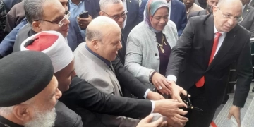 السكرتير العام لأسوان يفتتح فرع جديد للبنك الأهلى بالرديسية 2 - جريدة المساء السكرتير العام لأسوان يفتتح فرع جديد للبنك الأهلى بالرديسية 1 - جريدة المساء