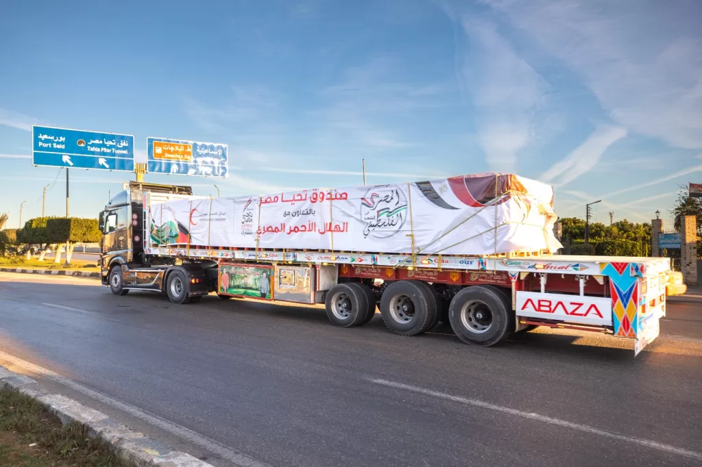 انطلاق قافلة تحيا مصر محُملة بأكثر من 350 طن من المساعدات المصرية لقطاع غزة 25 - جريدة المساء