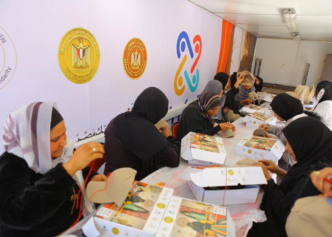 صناع الخير تنفذ العديد من الأنشطة ضمن مبادرة «تمكين» بالأقصر 19 - جريدة المساء