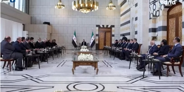 الشرع لوفد الغرف التجارية المصرى: علاقة القاهرة بدمشق ضرورة استراتيجية تمليها التحديات