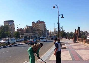 محافظ أسوان يتابع جهود إدارة الحدائق لإستكمال أعمال التشجير وإنشاء شبكة رى للأشجار المنزرعة بمشروع تطوير طريق السادات 33 - جريدة المساء