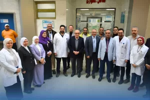 رئيس هيئة التأمين الصحي يتفقد عمليات التطوير وتشغيل مبني طوارئ مستشفي 6 أكتوبر 21 - جريدة المساء