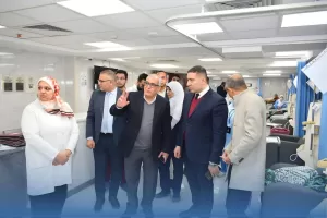 رئيس هيئة التأمين الصحي تفقد جاهزية وحدة الطوارئ الجديدة والرعاية المركزة بمستشفي مدينة نصر 21 - جريدة المساء