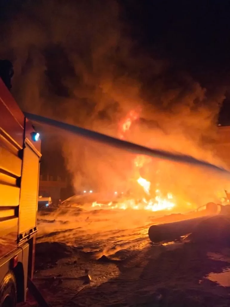 إطفاء حريق سنتريس بعد "5 ساعات" من اندلاعه 39 - جريدة المساء