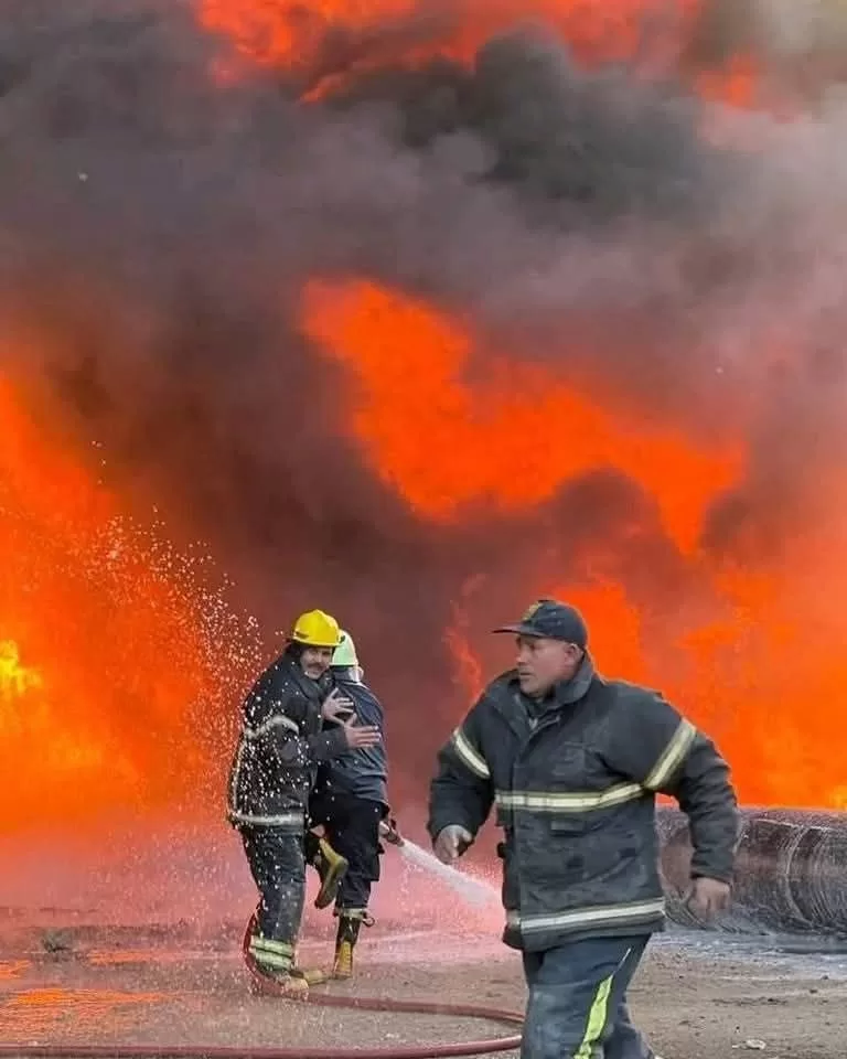 إطفاء حريق سنتريس بعد "5 ساعات" من اندلاعه 29 - جريدة المساء