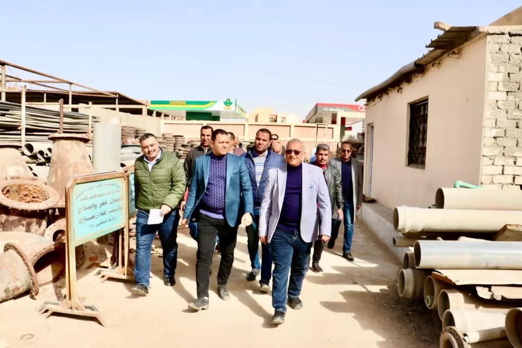 رئيس جهاز مدينة السادات يتفقد الخدمات ويوجه بالحل الفوري لشكاوى المواطنين 23 - جريدة المساء