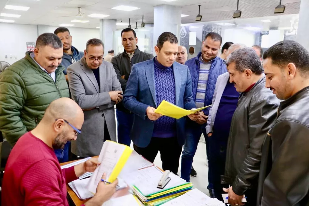 رئيس جهاز مدينة السادات يتفقد الخدمات ويوجه بالحل الفوري لشكاوى المواطنين 19 - جريدة المساء
