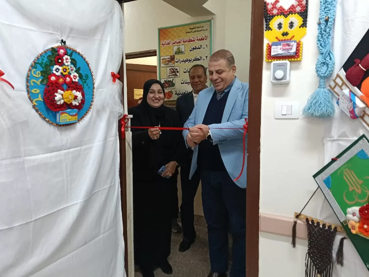 افتتاح معرض نتائج الاقتصاد المنزلي للعام الميلادي الجديد 2026 بتعليم قنا 21 - جريدة المساء