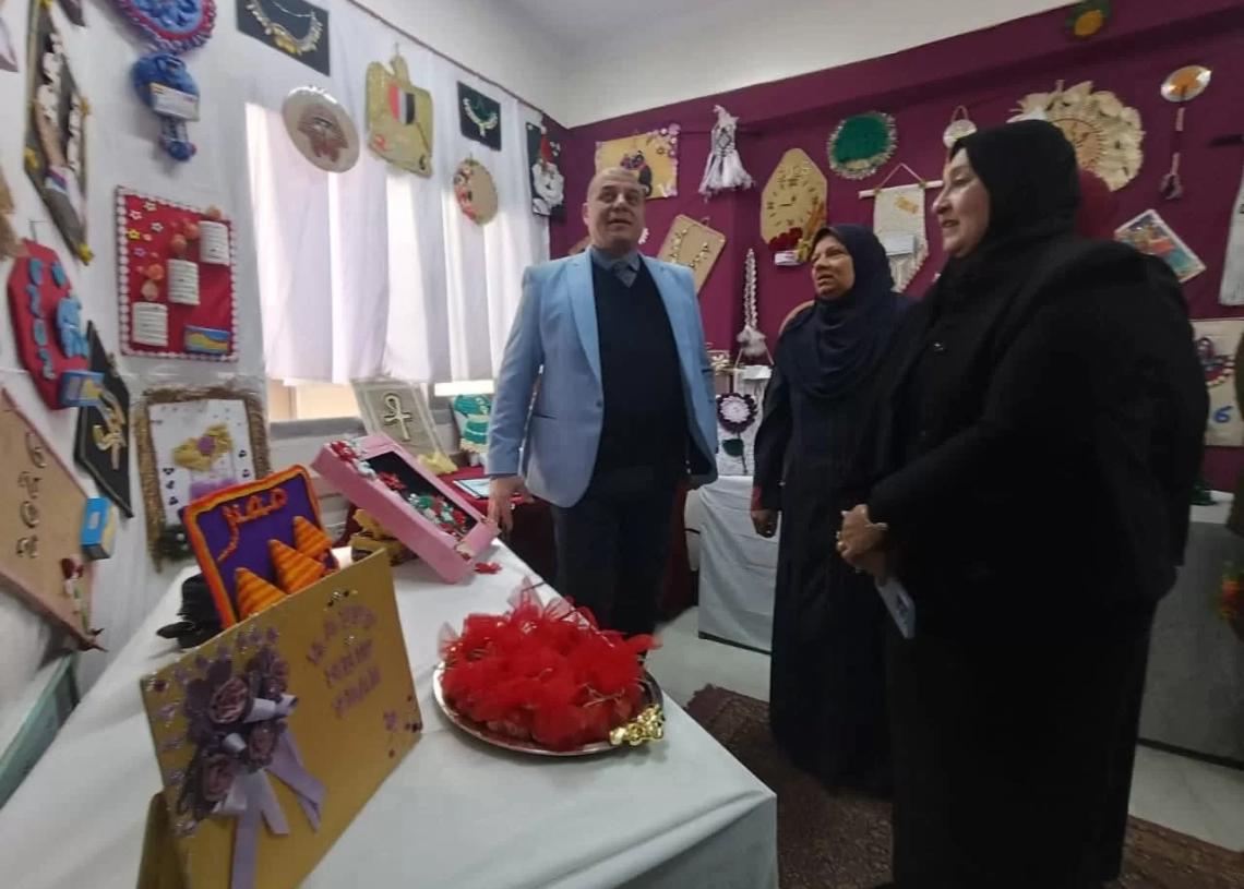 افتتاح معرض نتائج الاقتصاد المنزلي للعام الميلادي الجديد 2026 بتعليم قنا 17 - جريدة المساء