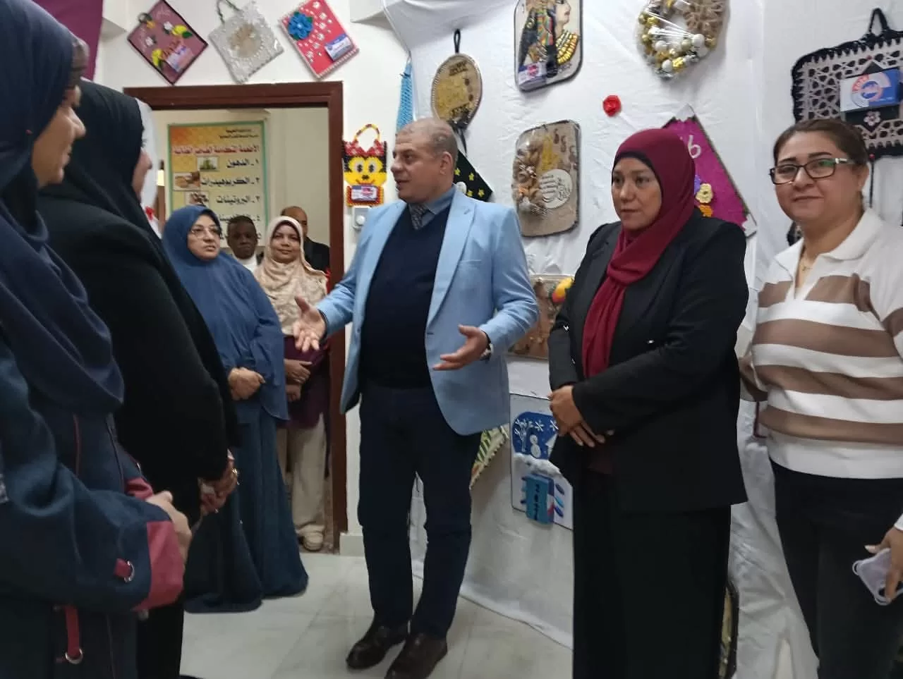 افتتاح معرض نتائج الاقتصاد المنزلي للعام الميلادي الجديد 2026 بتعليم قنا 25 - جريدة المساء