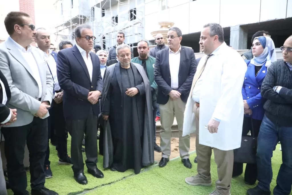 "عبد الغفار" يتفقد مستشفيات المنوفية ويوجه بتسريع المشروعات الصحية 29 - جريدة المساء