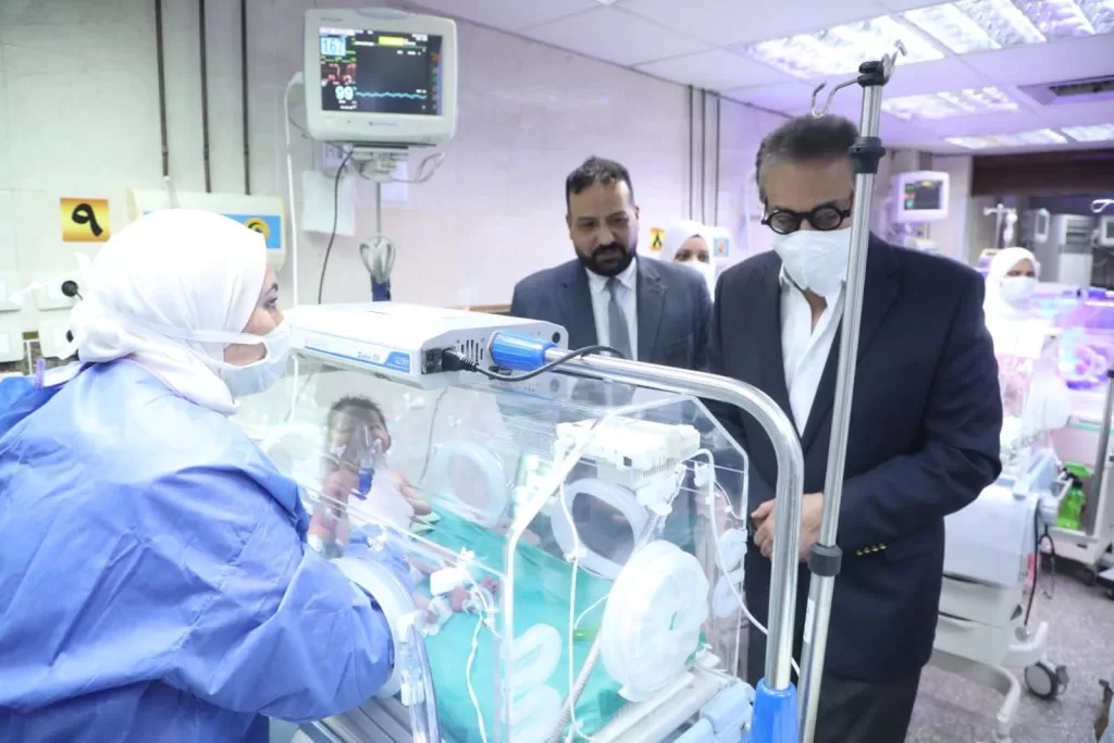 "عبد الغفار" يتفقد مستشفيات المنوفية ويوجه بتسريع المشروعات الصحية 31 - جريدة المساء