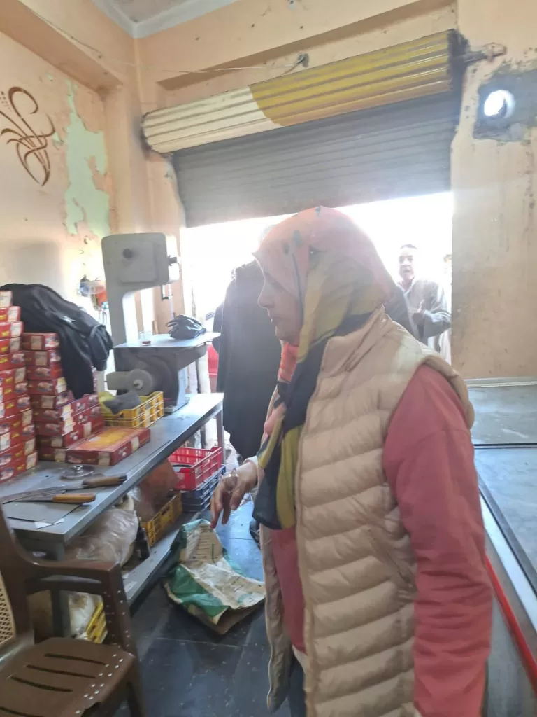 ضبط ربع طن لحوم مفرومة وفراخ فاسدة ببركة السبع 23 - جريدة المساء