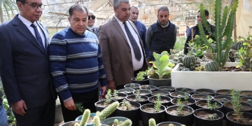 رئيس جامعة قنا يفتتح المجزر الآلي للدواجن ومشتل نباتات الزينة 1 - جريدة المساء