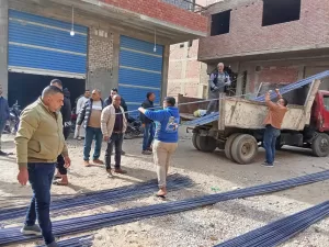 بالصور.. إزالة 11 حالة تعد بالبناء المخالف ب4 مناطق بمدينة أوسيم 21 - جريدة المساء