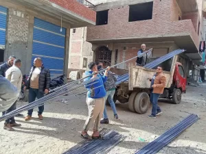 بالصور.. إزالة 11 حالة تعد بالبناء المخالف ب4 مناطق بمدينة أوسيم 25 - جريدة المساء