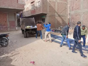 بالصور.. إزالة 11 حالة تعد بالبناء المخالف ب4 مناطق بمدينة أوسيم 35 - جريدة المساء