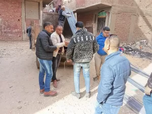 بالصور.. إزالة 11 حالة تعد بالبناء المخالف ب4 مناطق بمدينة أوسيم 37 - جريدة المساء