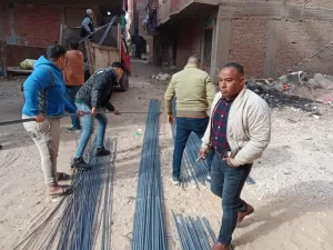 بالصور.. إزالة 11 حالة تعد بالبناء المخالف ب4 مناطق بمدينة أوسيم 39 - جريدة المساء