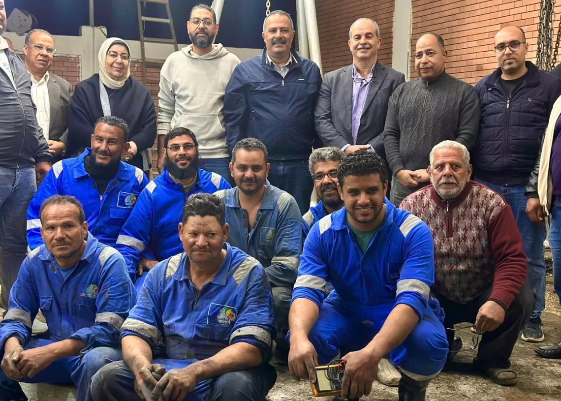 رئيس "مياه القناة" يتفقد أعمال تطوير محطة صرف "كبريت" بالسويس 19 - جريدة المساء