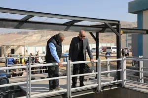 محافظ المنيا يتفقد محطة مياه الشيخ تمي بأبوقرقاص 29 - جريدة المساء