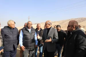 محافظ المنيا يتفقد محطة مياه الشيخ تمي بأبوقرقاص 21 - جريدة المساء