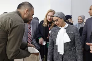 المستشارة أمل عمار تشهد افتتاح مركز ميدوم لتنمية المهارات التراثية 30 - جريدة المساء