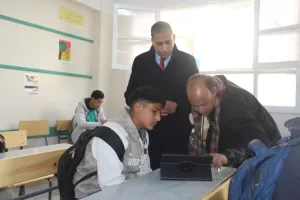 مدير "تعليم الجيزة" يتفقد امتحانات أولى ثانوي ببولاق الدكرور 23 - جريدة المساء