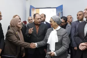 المستشارة أمل عمار تشهد افتتاح مركز ميدوم لتنمية المهارات التراثية 28 - جريدة المساء